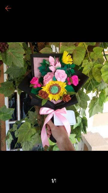 Tissue Kertas /Tissue furing/ Kain Hand Bouquet/ Spunbond gsm mix /kain furing/kain spunbond per meter-4