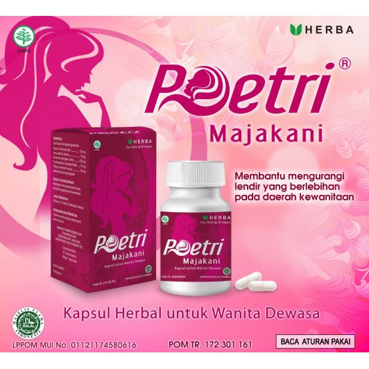 Poetri Majakani Botol 30's