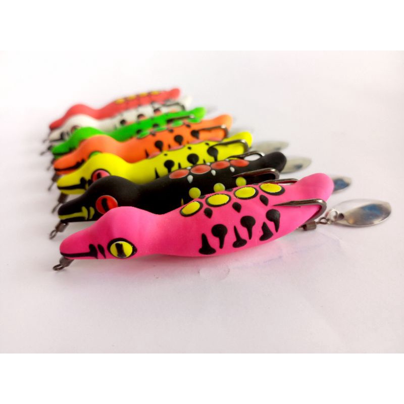Soft Frog Bebek Kaliang Lure / Soft Frog Actio Wtd / Soft Frog Top water