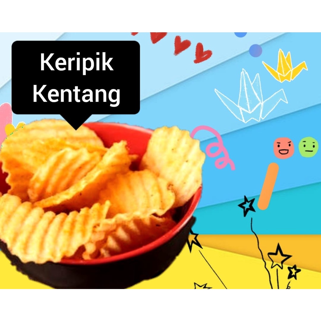 

KERIPIK KENTANG 150 GRAM