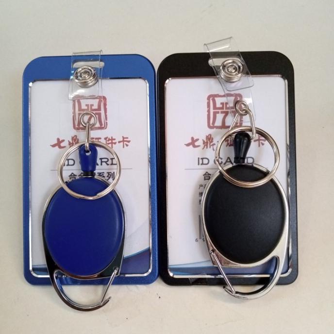 

#####] ID Card Holder Alumunium Yoyo Pinggang