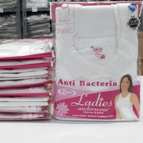 SINGLET RIDER LADIES R 206 B - Putih, S