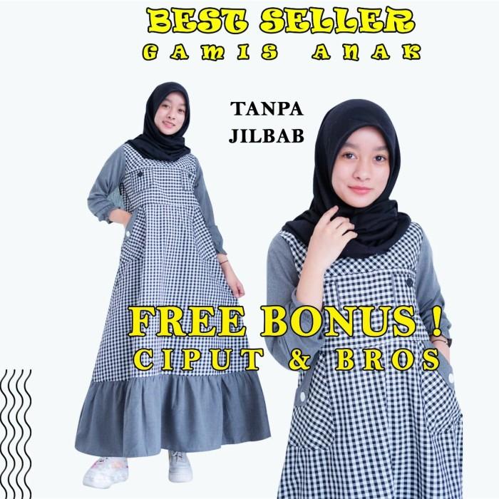 gamis anak remaja perempuan terbaru umur 12 - 14 tahun