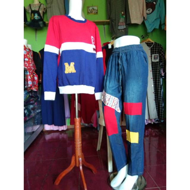 set celana jeans nooz