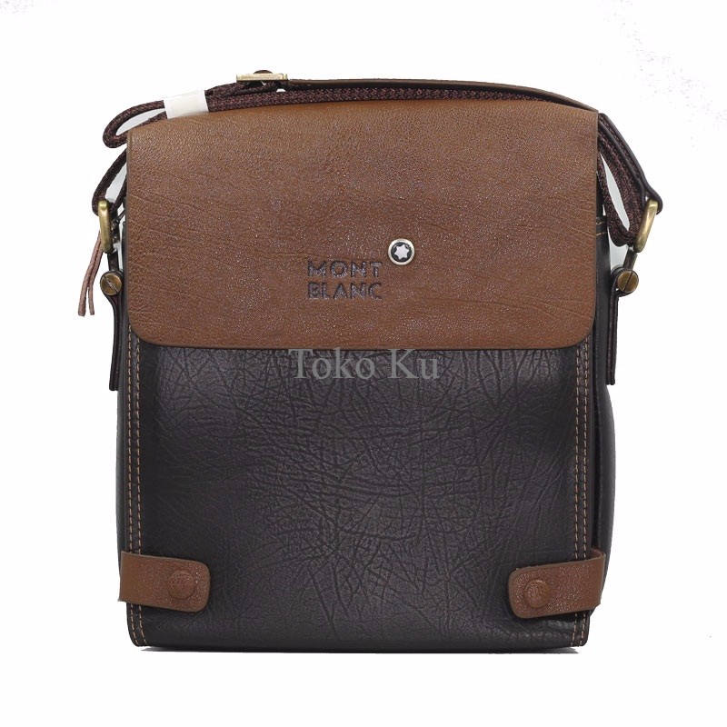 Tas Selempang Kulit Pria MONT BLANC - T98674 H8ME