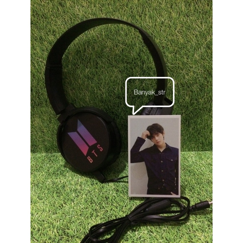 Special Edition Headset Bts Headphone Bts Earphone Bts Shopee Indonesia