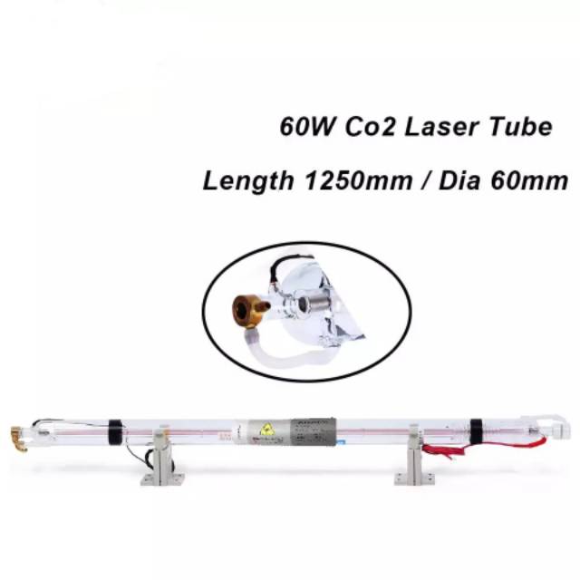 Tabung laser co2 laser tube co2 tabung laser 60w laser tube tabung laser