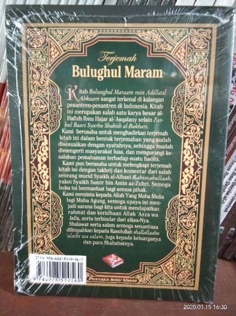 Terjemah Bulughul Maram (Jilid 4) | Pustaka Ibnu Umar