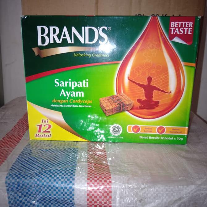 

brands sari pati ayam cordyceps isi 12 botol