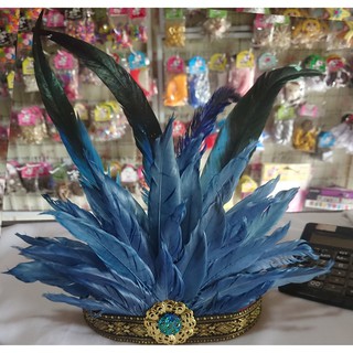  Topi  Bulu Ayam Mahkota Bulu Topi  Bulu Prakarya  Shopee 