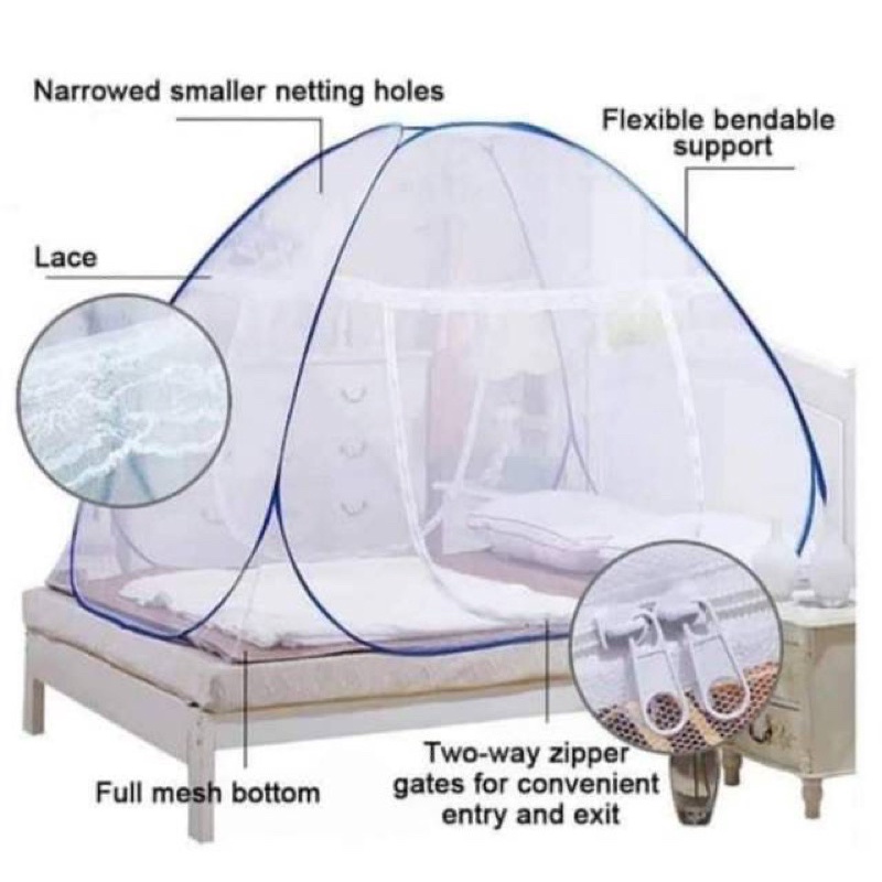 Kelambu Lipat Shenar Kelambu Butterfly Kelambu Tenda