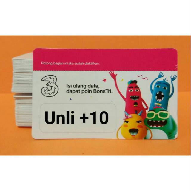 TRI 10GB UNLIMITED LOKAL