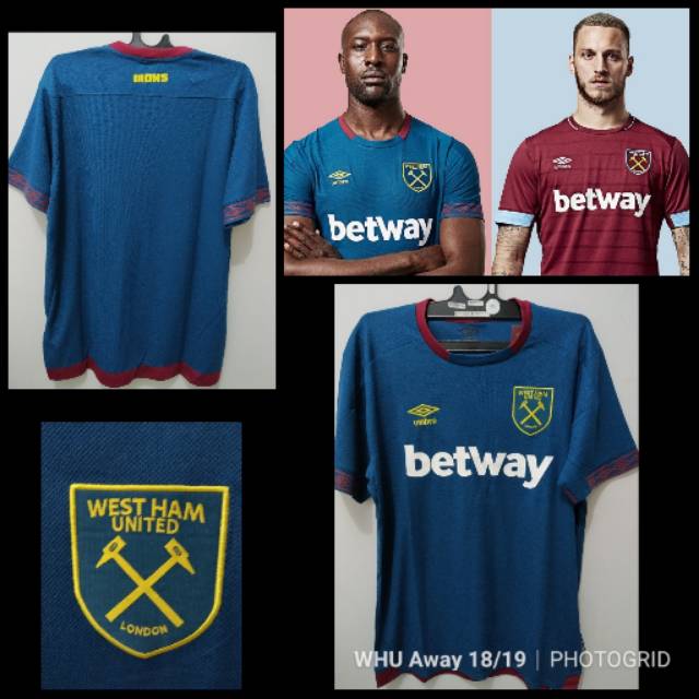 JERSEY WEST HAM UNITED AWAY 18/19