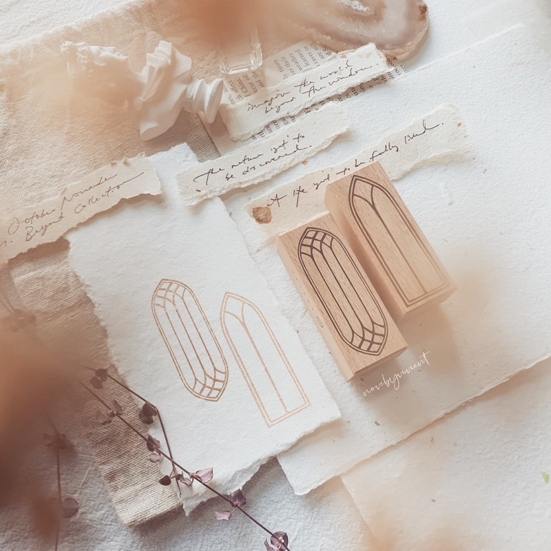 

Nove “ Beyond “ Windows Rubber Stamp