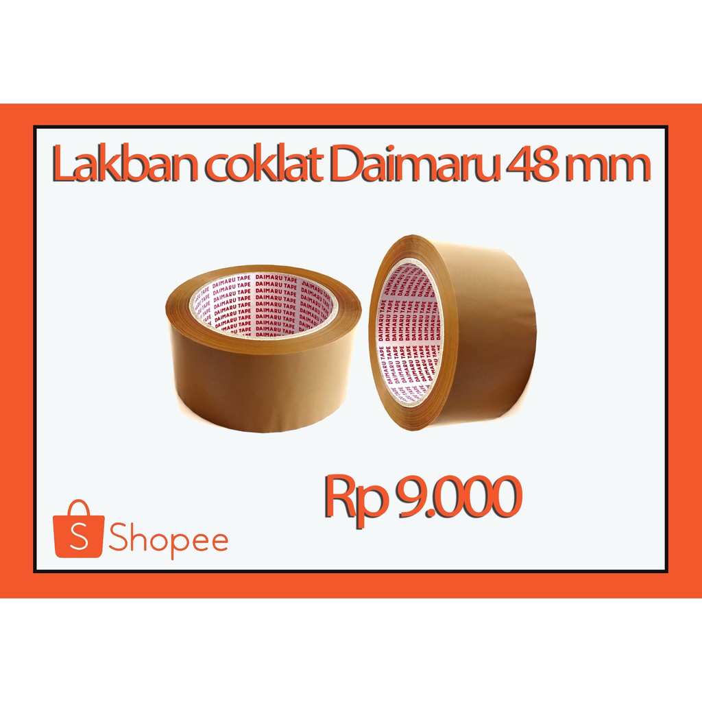 

LAKBAN COKLAT 48mm
