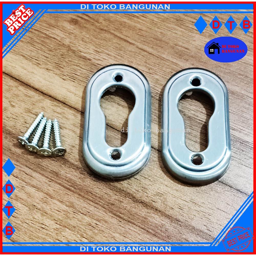 Tutup Ring Silinder Kunci Pintu Plat