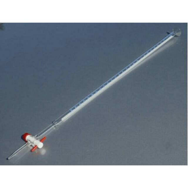 Buret 50ml Pyrex With schellbach stripe with teflon stopcock