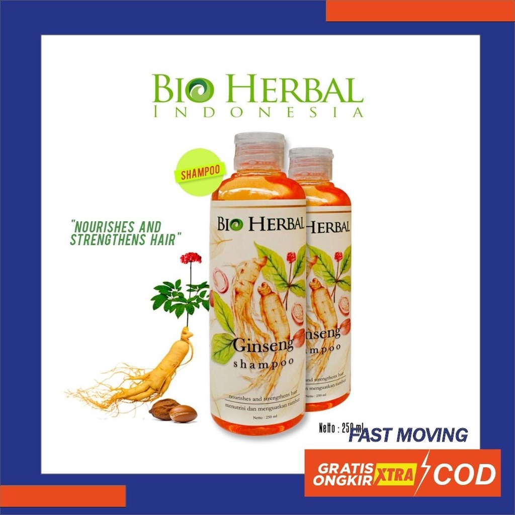 Bio Herbal - Shampo Ginseng Bpom - Ginseng Shampoo