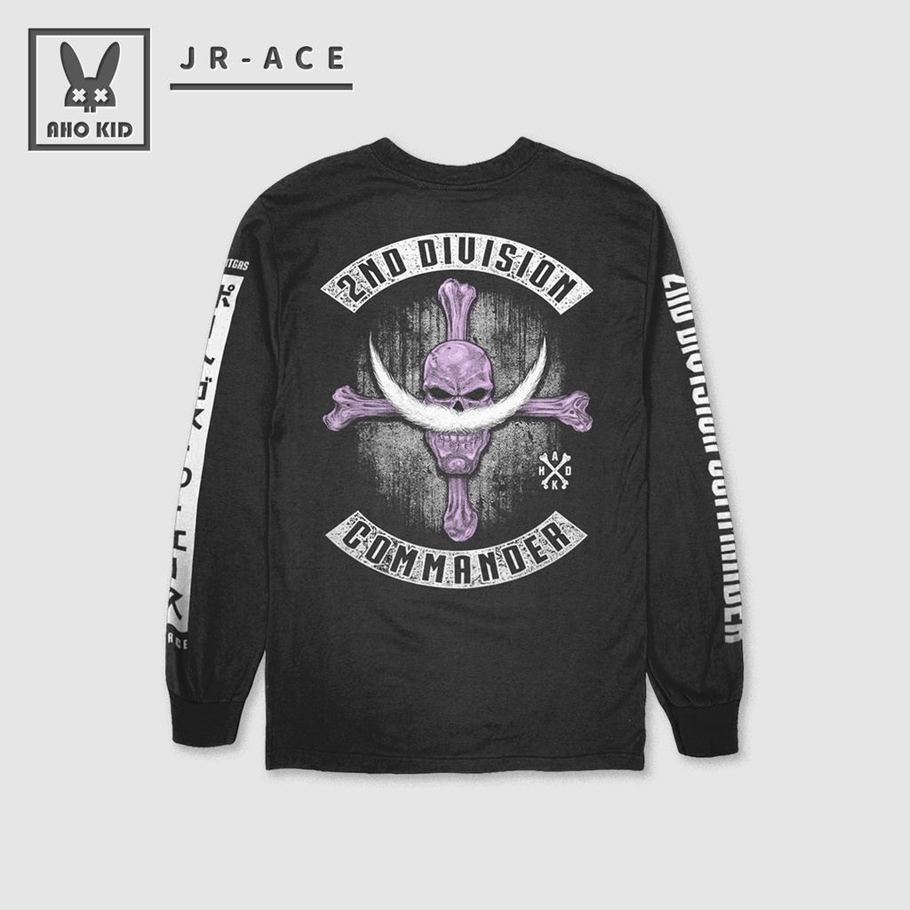 Aho Kid Original | Kaos Distro Anime One Piece - Jolly Roger 2nd Division Commander