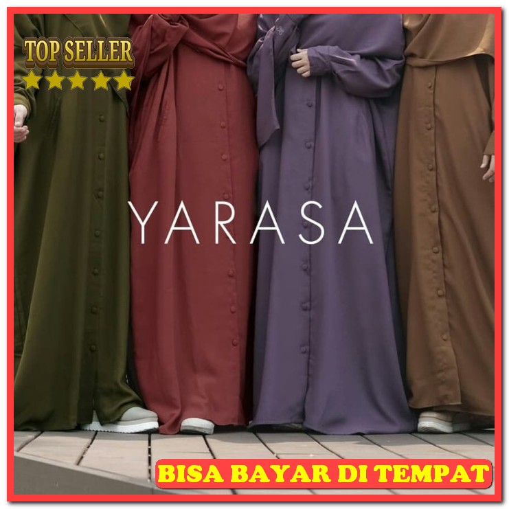 Mayra Syari -Cod-Gamis Terbaru 2021-Gamis Lebaran 2021-Baju Sari- GC705 Hijab Alila -Yarasa