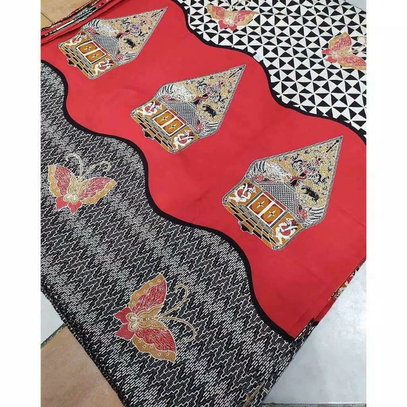 kain batik primissima motif gunung wayang