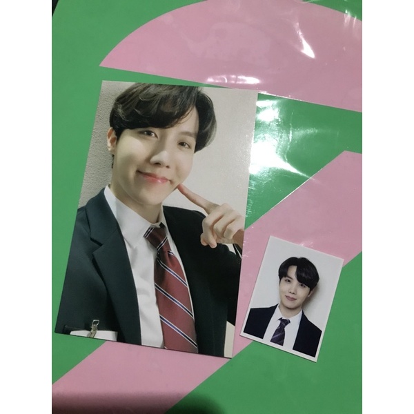 BTS PHOTO CARD & ID PHOTO JHOPE/HOSEOK ARMY KIT OFFICIAL