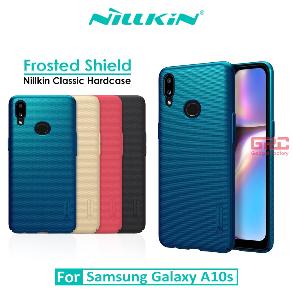 Hard Case SAMSUNG Galaxy A10s Nillkin Frosted Shield Casing Original