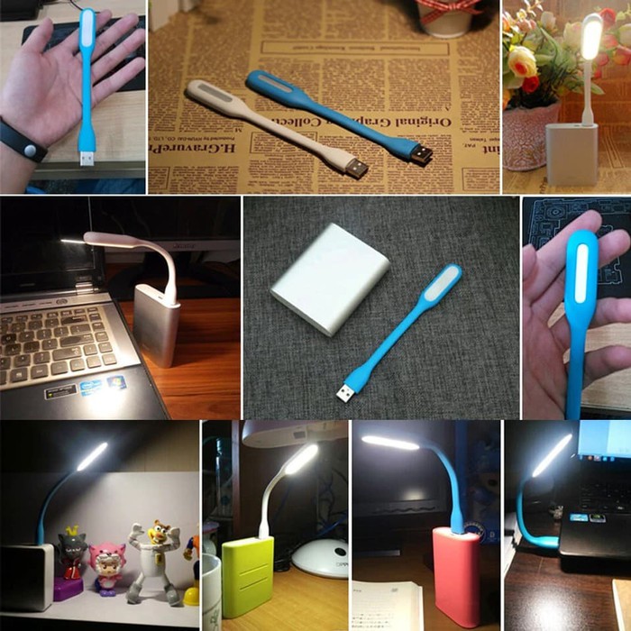 USB LED LIGHT STICK FLEXIBLE MINI LAMPU DARURAT BACA MEJA SOROT SENTER