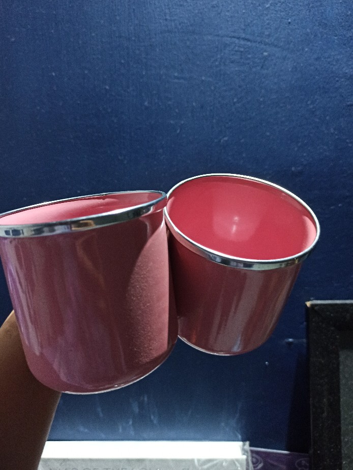 Mug Enamel D9 Pink Tua Polos