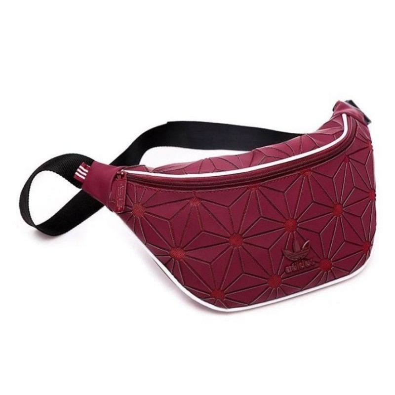 Adidas waistbag Issey Miyake maroon