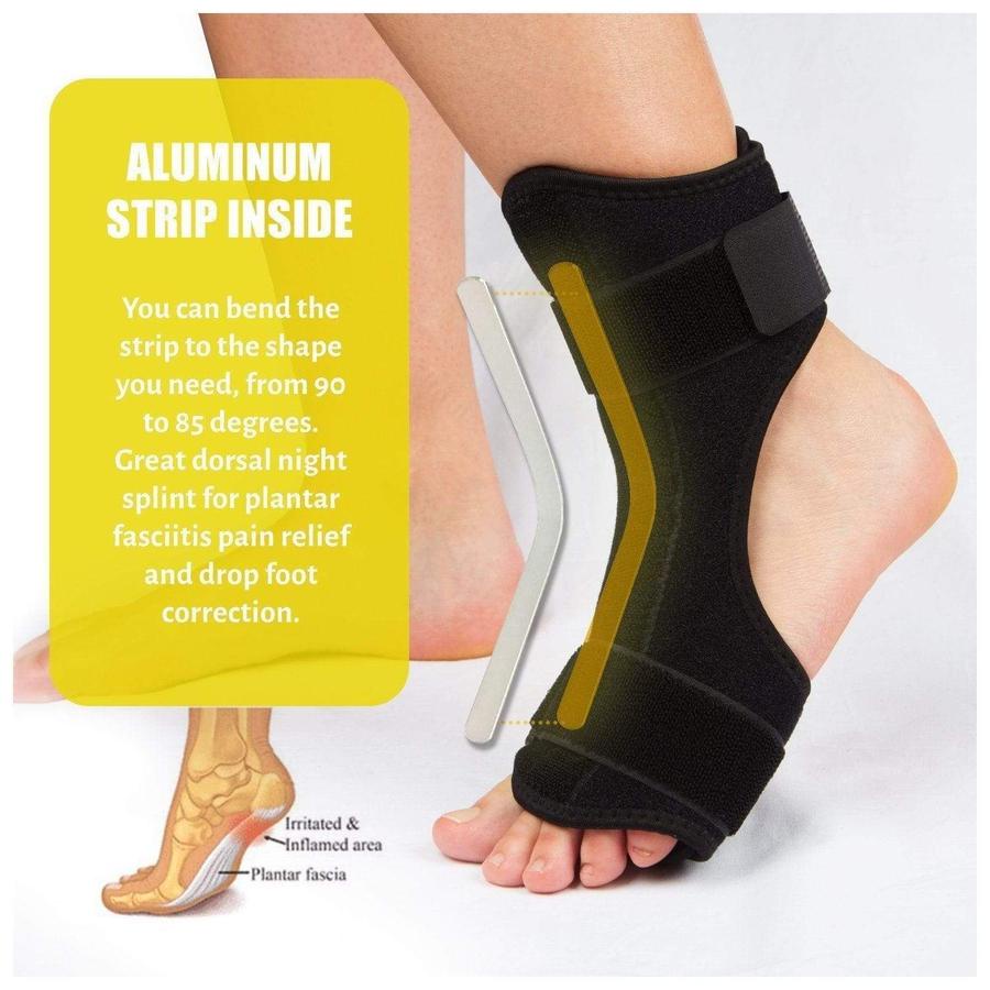 Drop Ankle Foot Orthosis / AFO / Ankle Support / Plantar Fascitis / Drop Foot / Stroke / Kesehatan