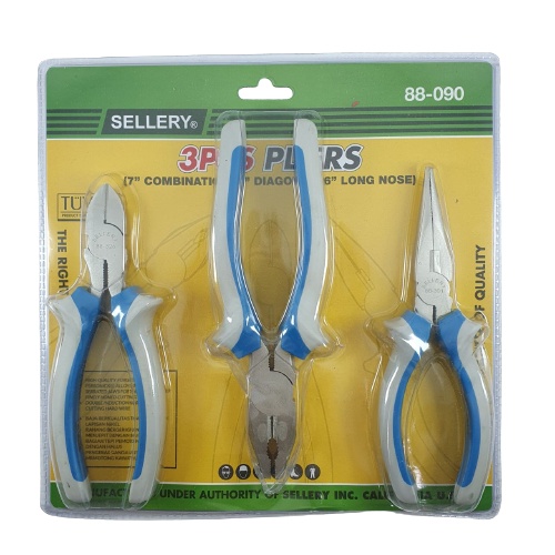 Tang Set Potong Kombinasi Lancip 6 inch Sellery 88-090 3 pcs Pliers 7inch