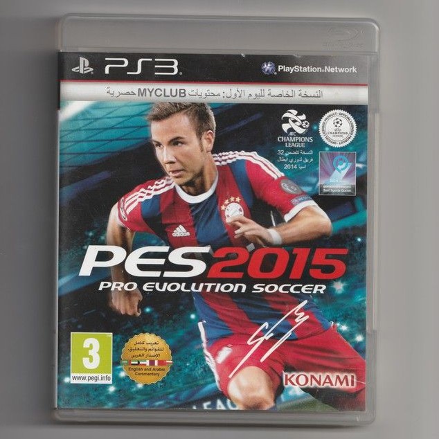 Kaset BD Ori PS3 - PES 2015 | Pro Evolution Soccer 2015
