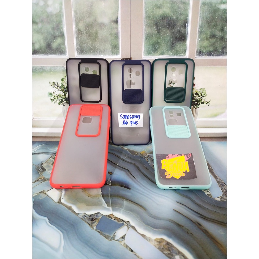 SAMSUNG A6 PLUS CASE SLIDE PROTECTION SLEDING KAMERA / CASE SLIDE SAMSUNG A6 PLUS - BENUA DUNIA