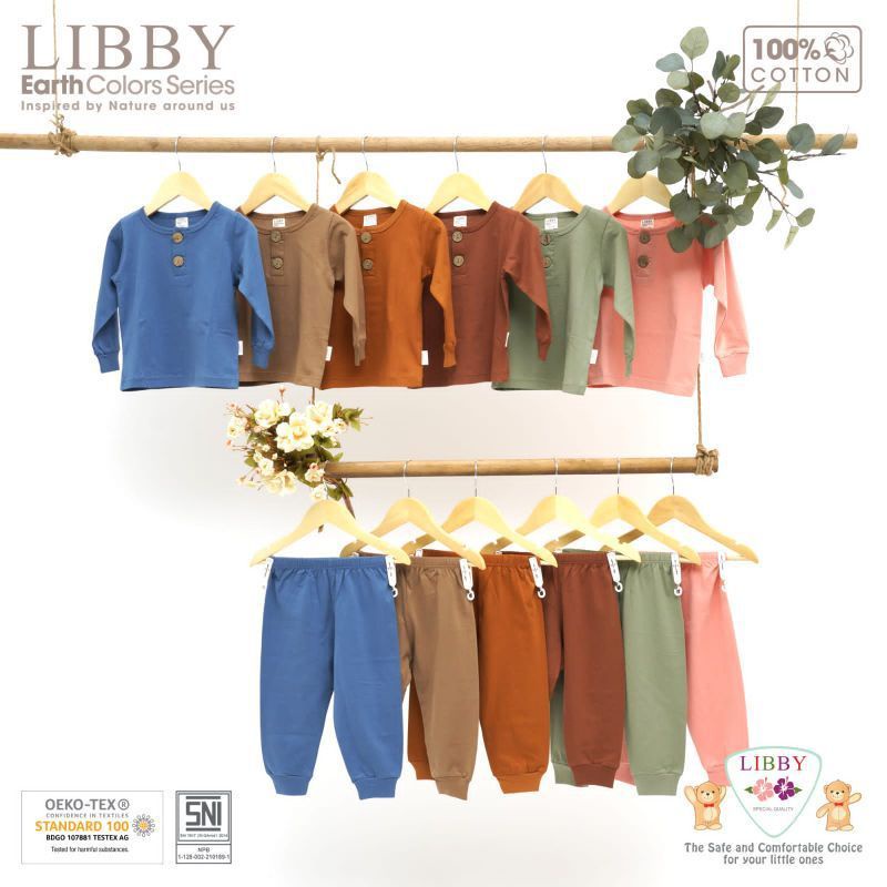 LIBBY EARTH SERIES Stelan Oblong Panjang - Celana Panjang (1stel/pack)