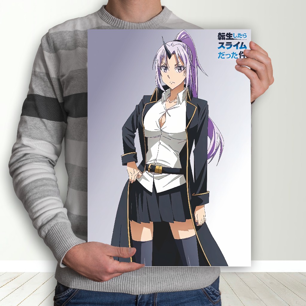 Poster Tensei Shitara Slime Datta Ken Tensura Size A3+ Anime Rimuru Shion Milim Benimaru Shuna-19 Shion