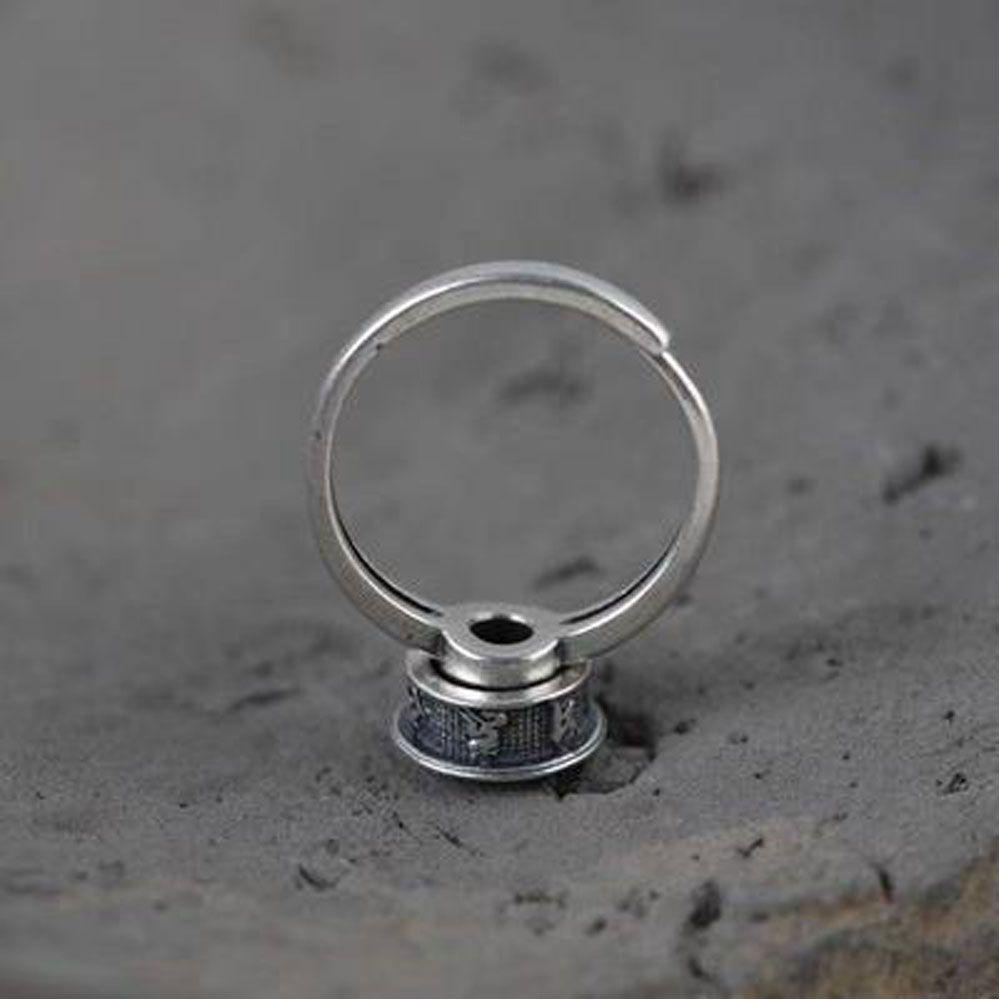 Lily Open Ring Variasi Adjustable Perhiasan Perak Lotus