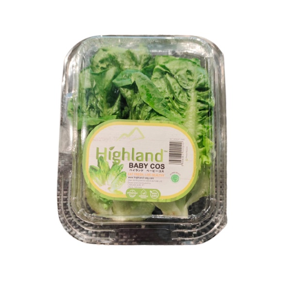 

Highland Lettuce Baby Cos Tub 250Gr