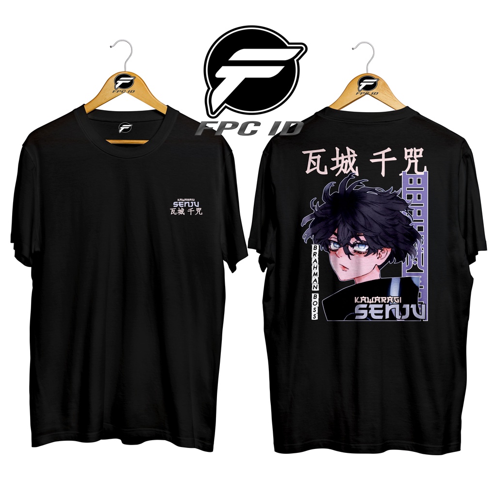 Kaos Anime Tokyo Revengers Bos Brahman Kawaragi Senju Cotton Combed 30s Premium Pilihan Favorit Fpc Id