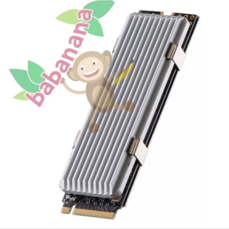 Heatsink ssd m.2 2280 cooler nvme cooling pad thermal silver