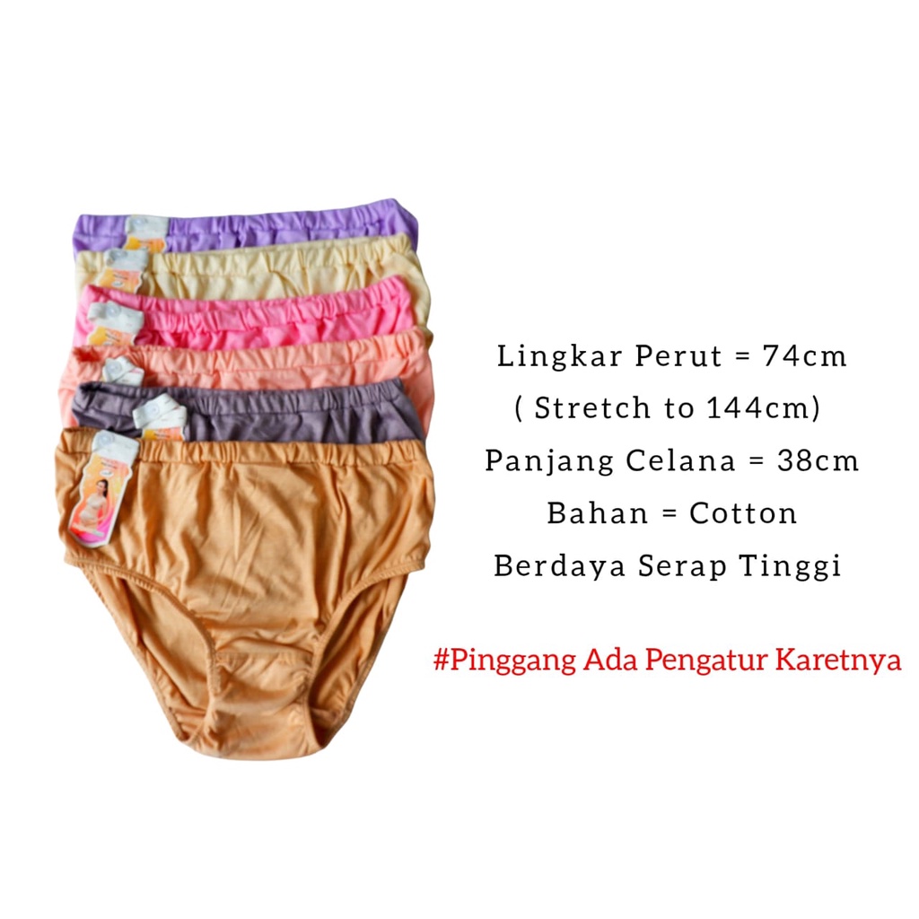 CD Celana Dalam Wanita Hamil Jumbo Bigsize Melar Celana Dalam Wanita Bumil Undies Marternity Pants