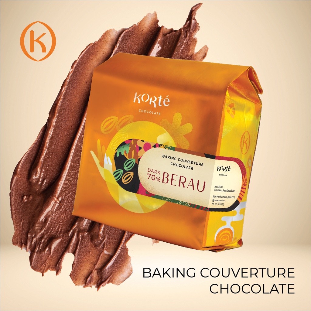 

Korte Baking Dark Chocolate Couverture