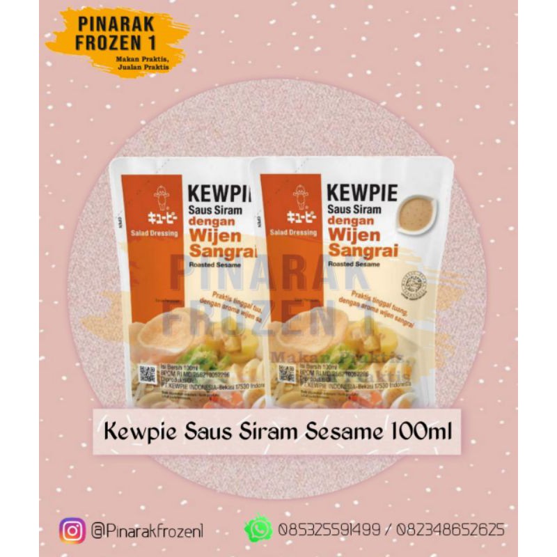 

Kewpie Saus Siram sesame 100ml