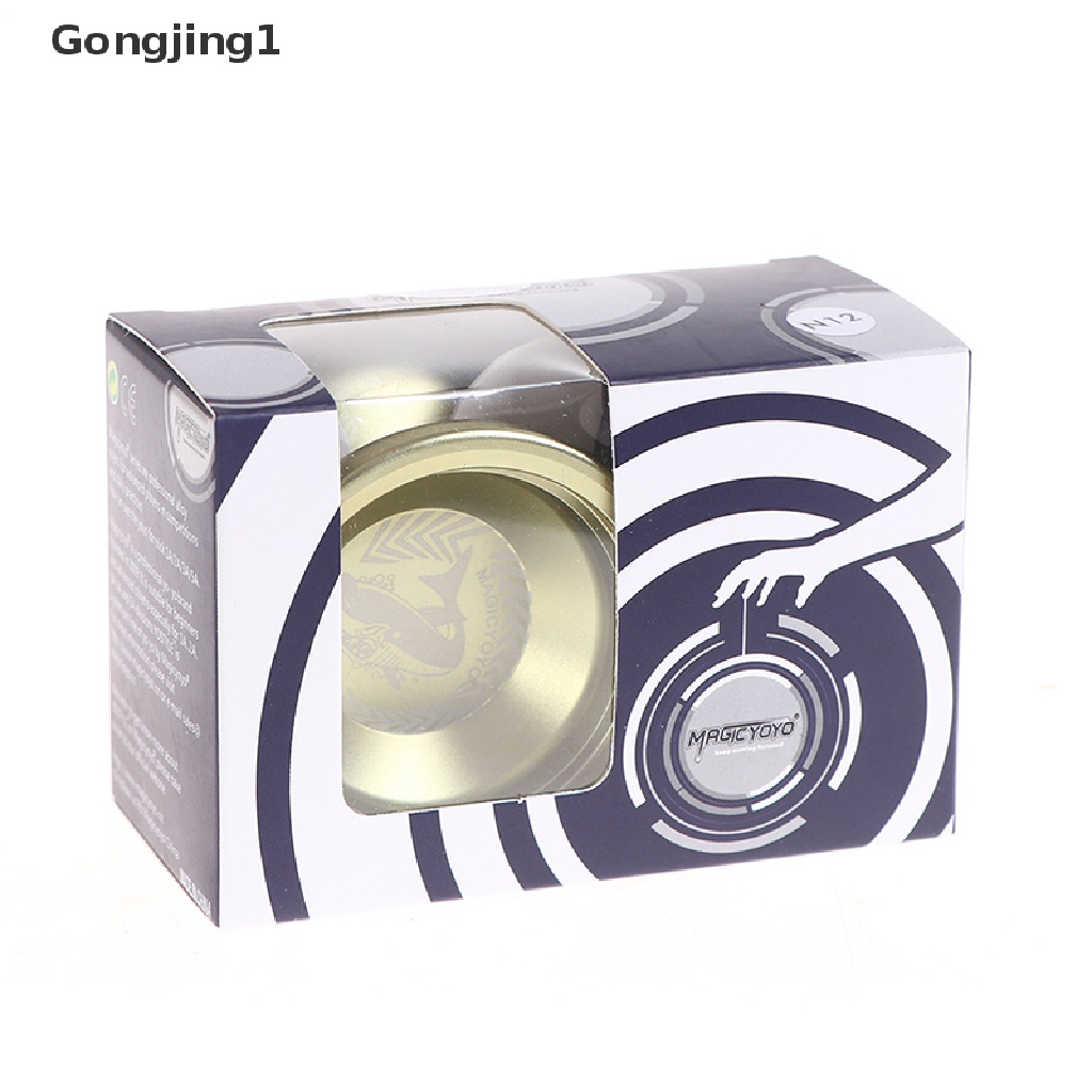 Gongjing1 N12 Mainan Yoyo Ajaib Profesional Bahan Aluminum Alloy