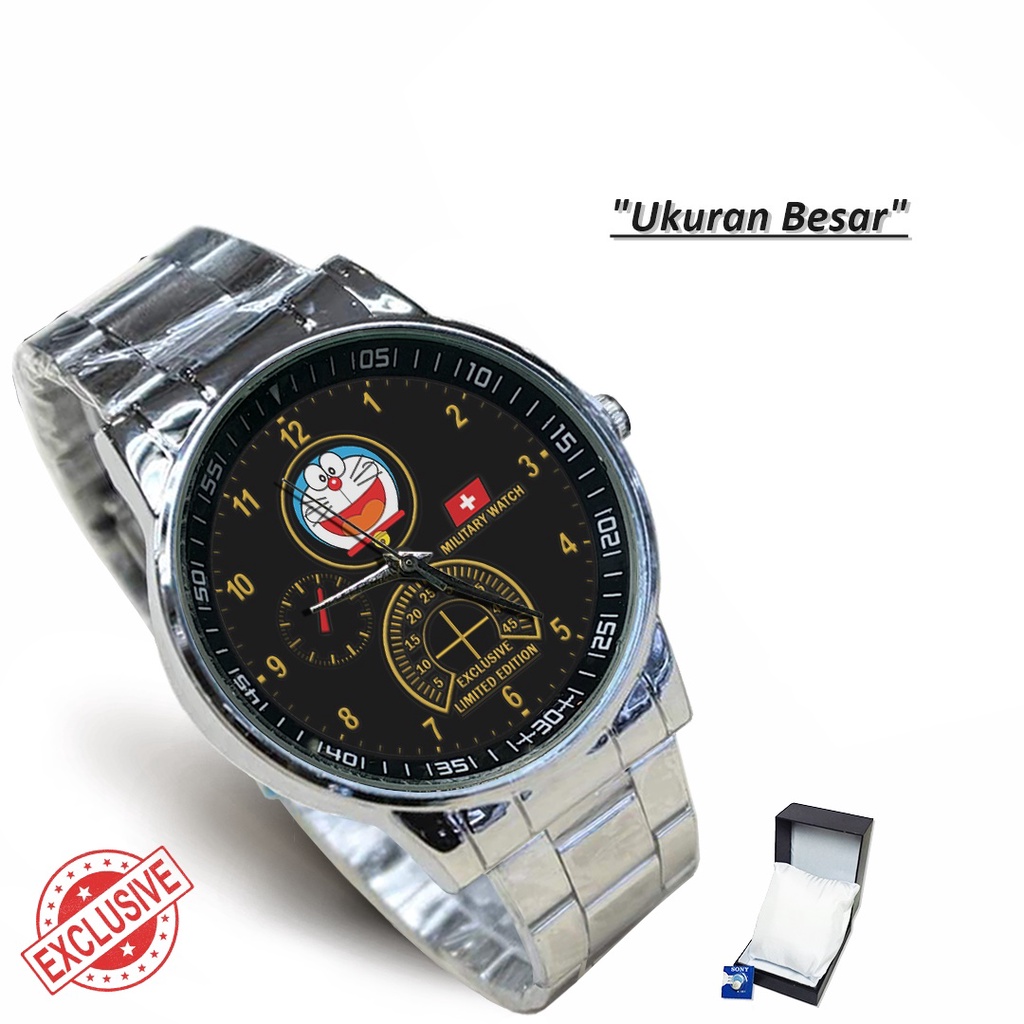 Jam Tangan Rantai Couple DORAEMON 4 (Awesome)