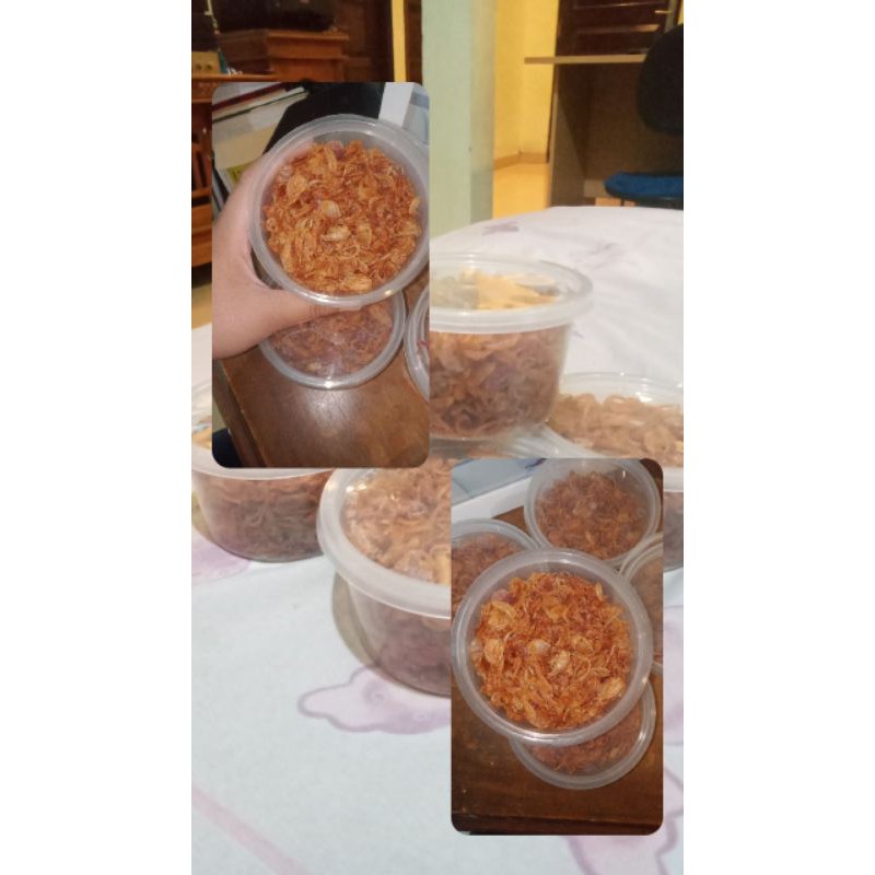 

bawang goreng tanpa tepung homemade/bagor renyah