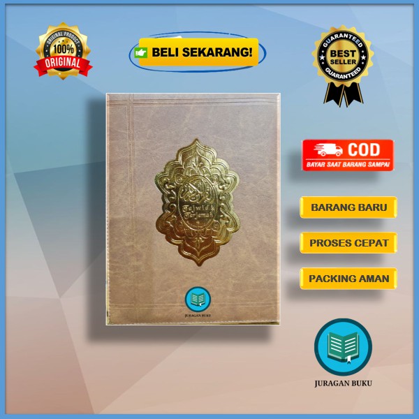 Al-Quran Tajwid Terjemah A5 Resleting Diponegoro