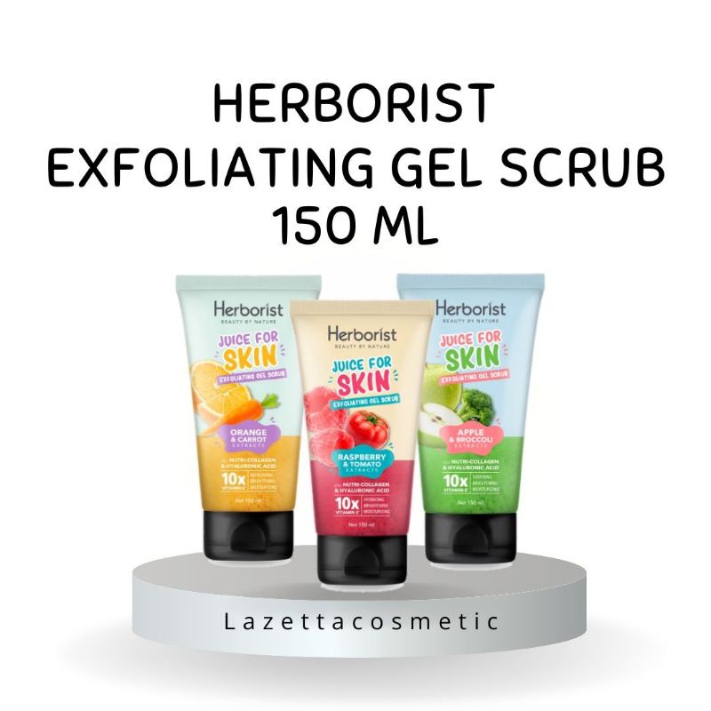 Herborist Juice For Skin Exfoliating Gel Scrub - 150ml