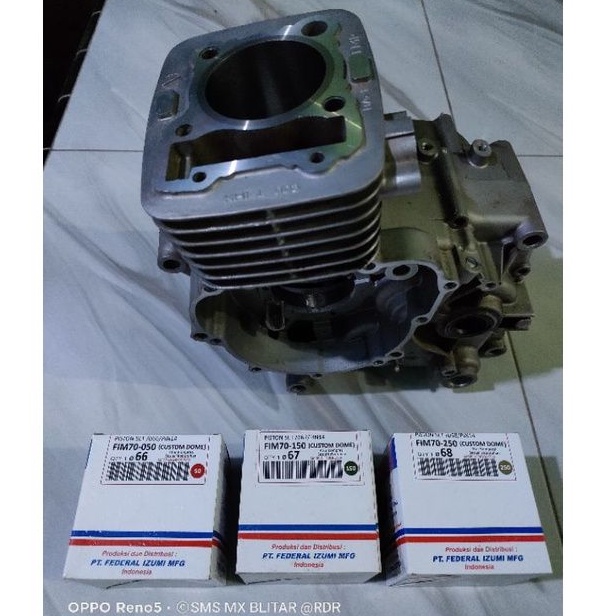 Paket Bore Up 66 67 68 Klx 150 Klx Bf Klx 140