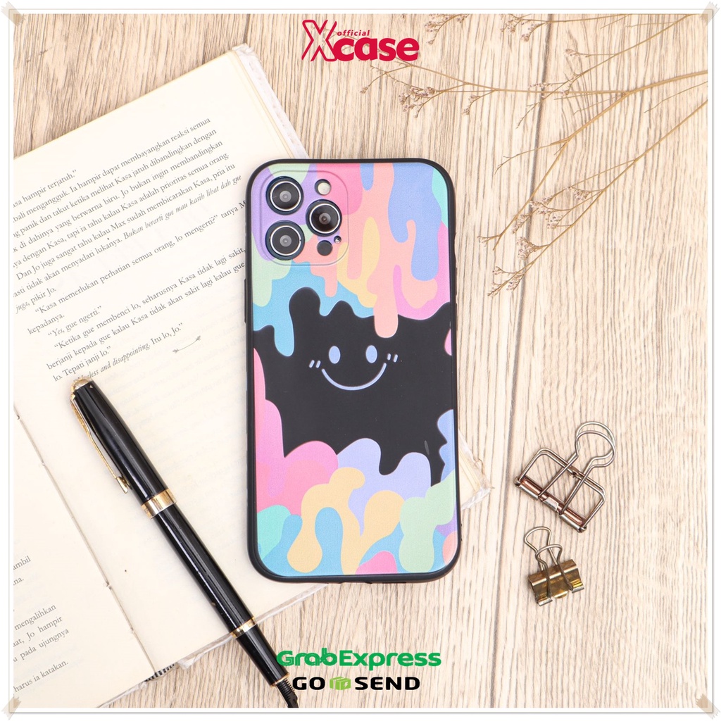 Soft Case OPPO A1K A3S A5S A15 A37 A71 A33 A5 A31 Luxury Rubik's Cube Smiley Edge